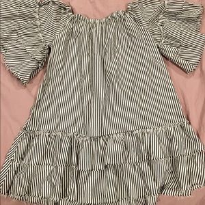 Zara Seersucker Striped Dress
